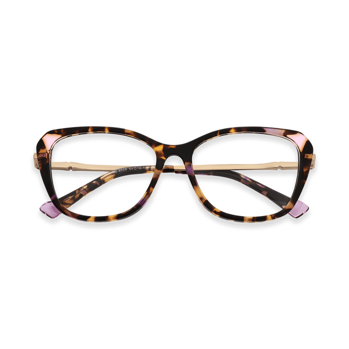Damien Pink Tortoise Cat Eye Eyeglasses | EYDOLOGY