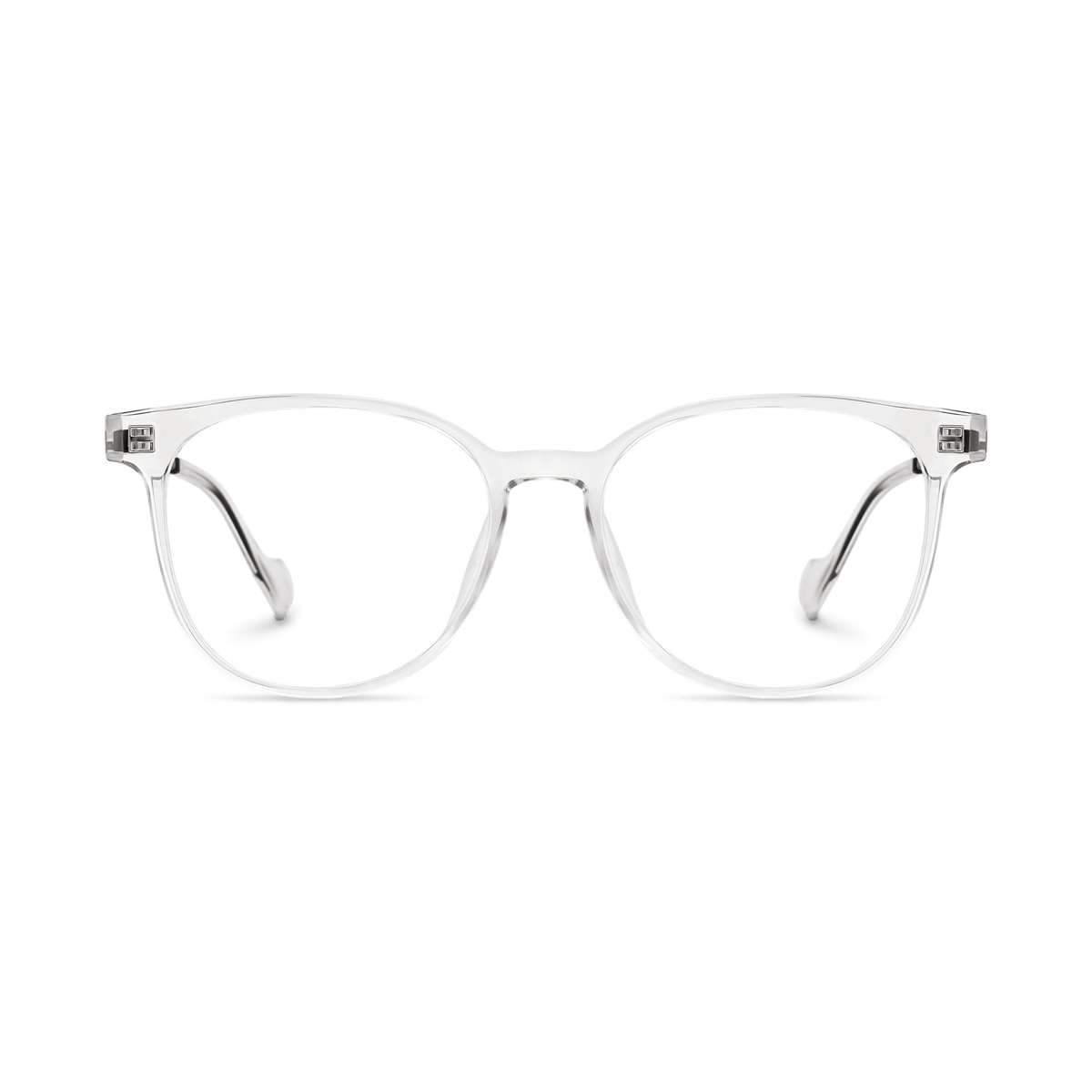 Emmalynn Clear Black Round Eyeglasses | EYDOLOGY