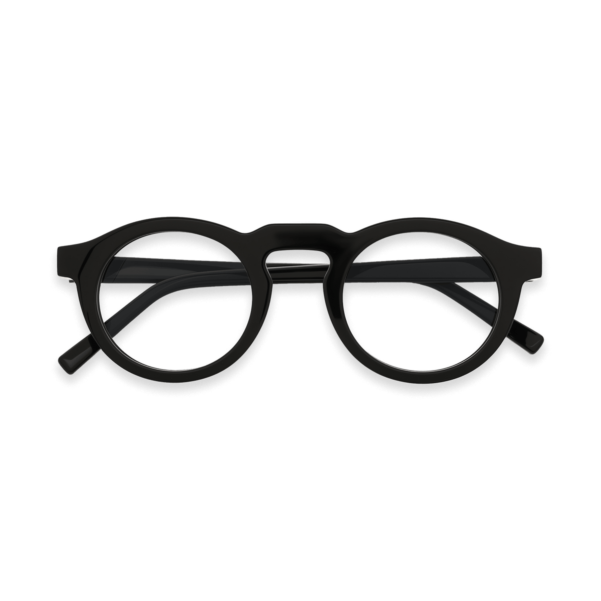 Everleigh Black Oval Eyeglasses | EYDOLOGY