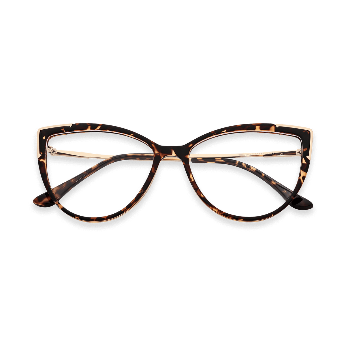Kyra Tortoise Gold Cat Eye Eyeglasses | EYDOLOGY