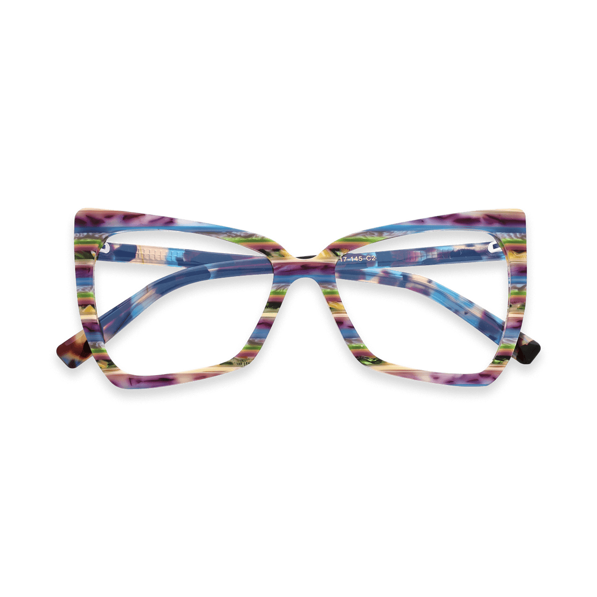 Mylah Blue Butterfly Eyeglasses | EYDOLOGY