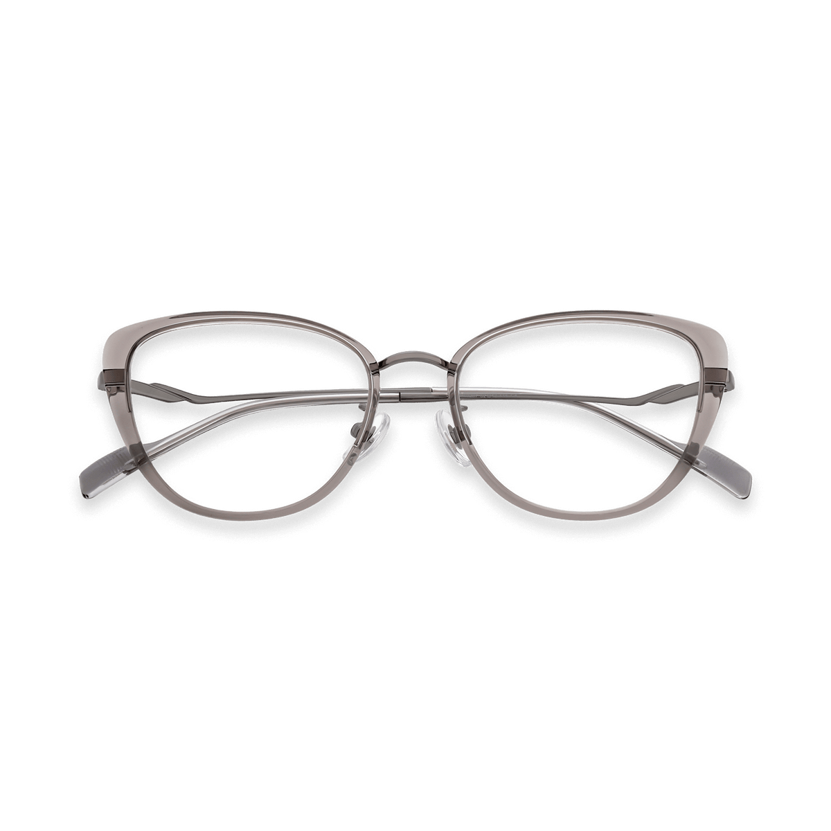 Teresa Light Grey Oval Eyeglasses | EYDOLOGY