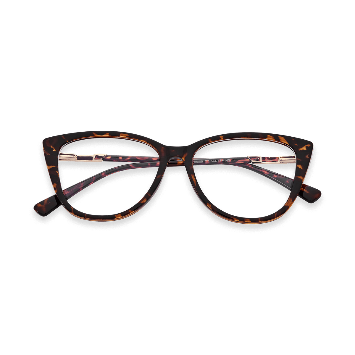 Yahir Tortoise Cat Eye Eyeglasses | EYDOLOGY