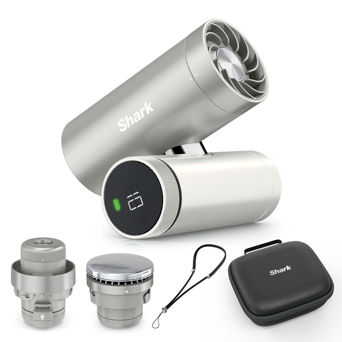 Shark ChillPill 3-in-1 Fan, Mist & InstaChill System with Travel Case – in Cloud | FA021UK | by SharkNinja