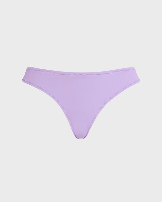 Vilebrequin - Women Midi Brief Bikini Bottom Solid - Swimwear - Frise - Purple - Size L