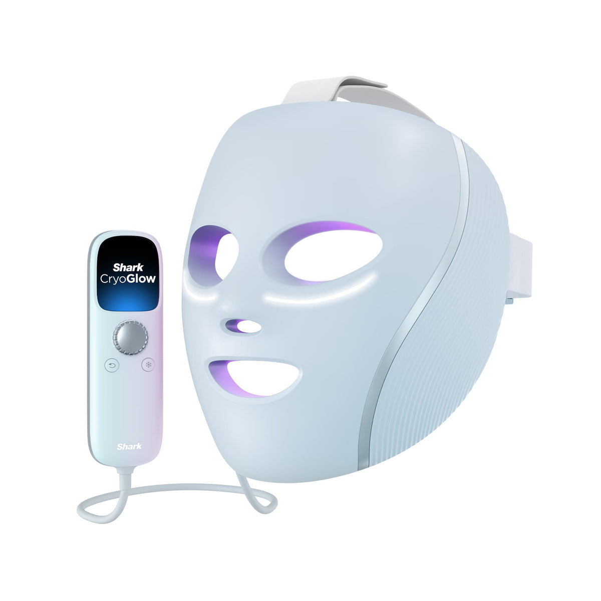 Shark CryoGlow Under-Eye Cooling & LED Anti-Ageing & Blemish Repair Mask in Blue Frost | FW312UK | by SharkNinja