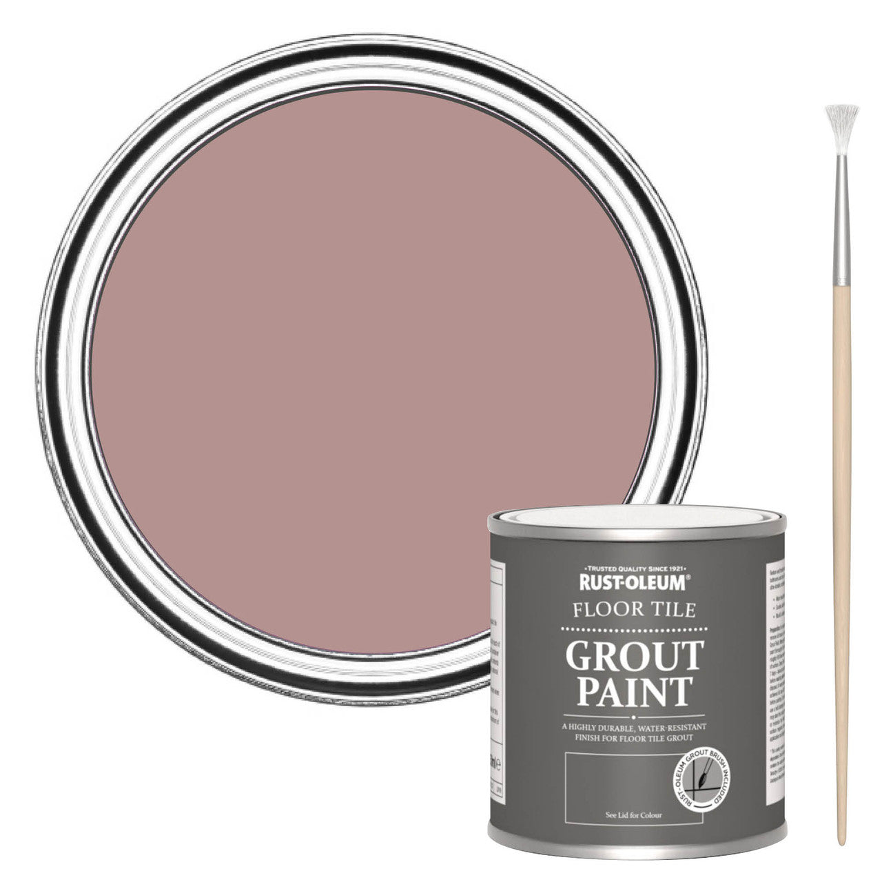 Rust-Oleum Pink Floor Grout Paint - Heartfelt 250ml