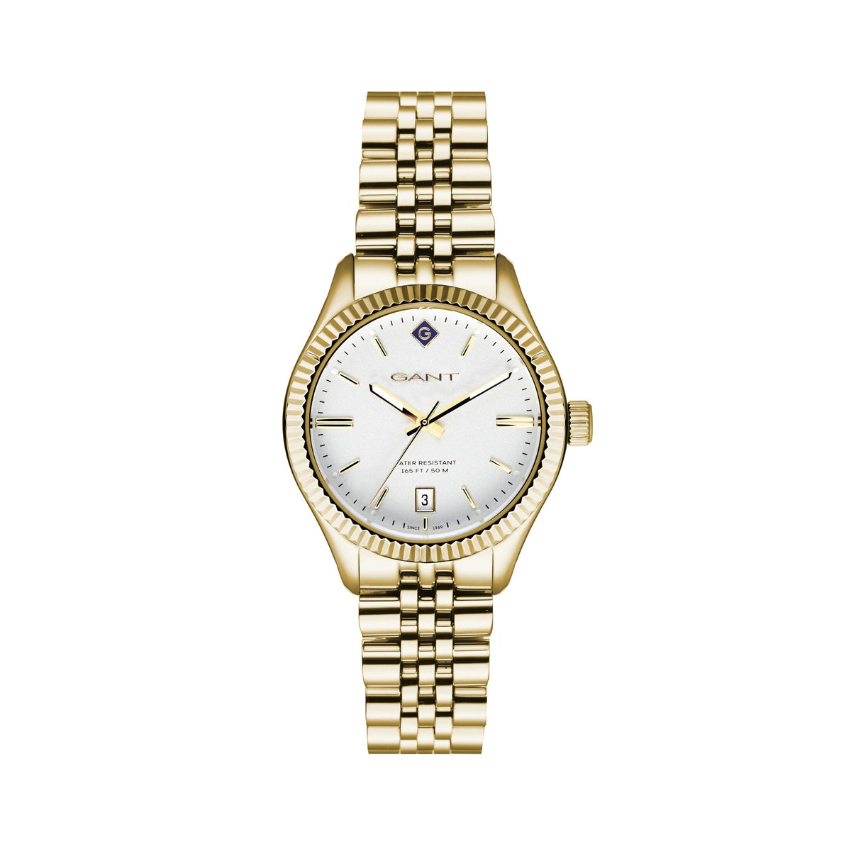 Sussex-IPG, 34mm, gold/weiß
