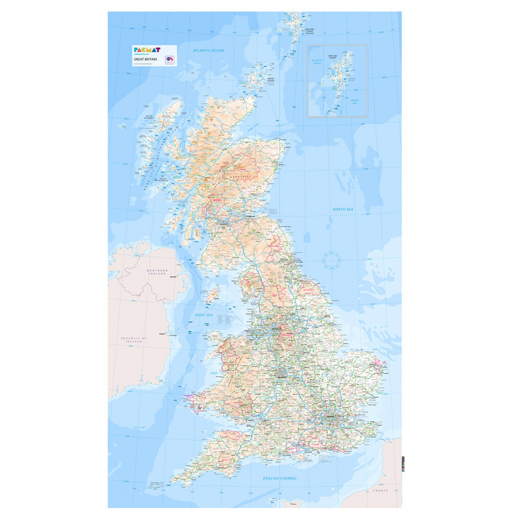 Pacmat Great Britain XL PACMAT Picnic Blanket