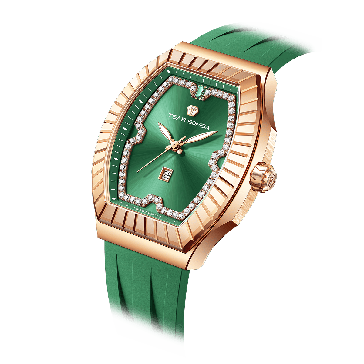The Tsar Bomba Women's Luxury Watch Nucleus Femme 04-TB8231 is more than just a women’s watch—it’s a must-have fashion accessory for women. The 316L s