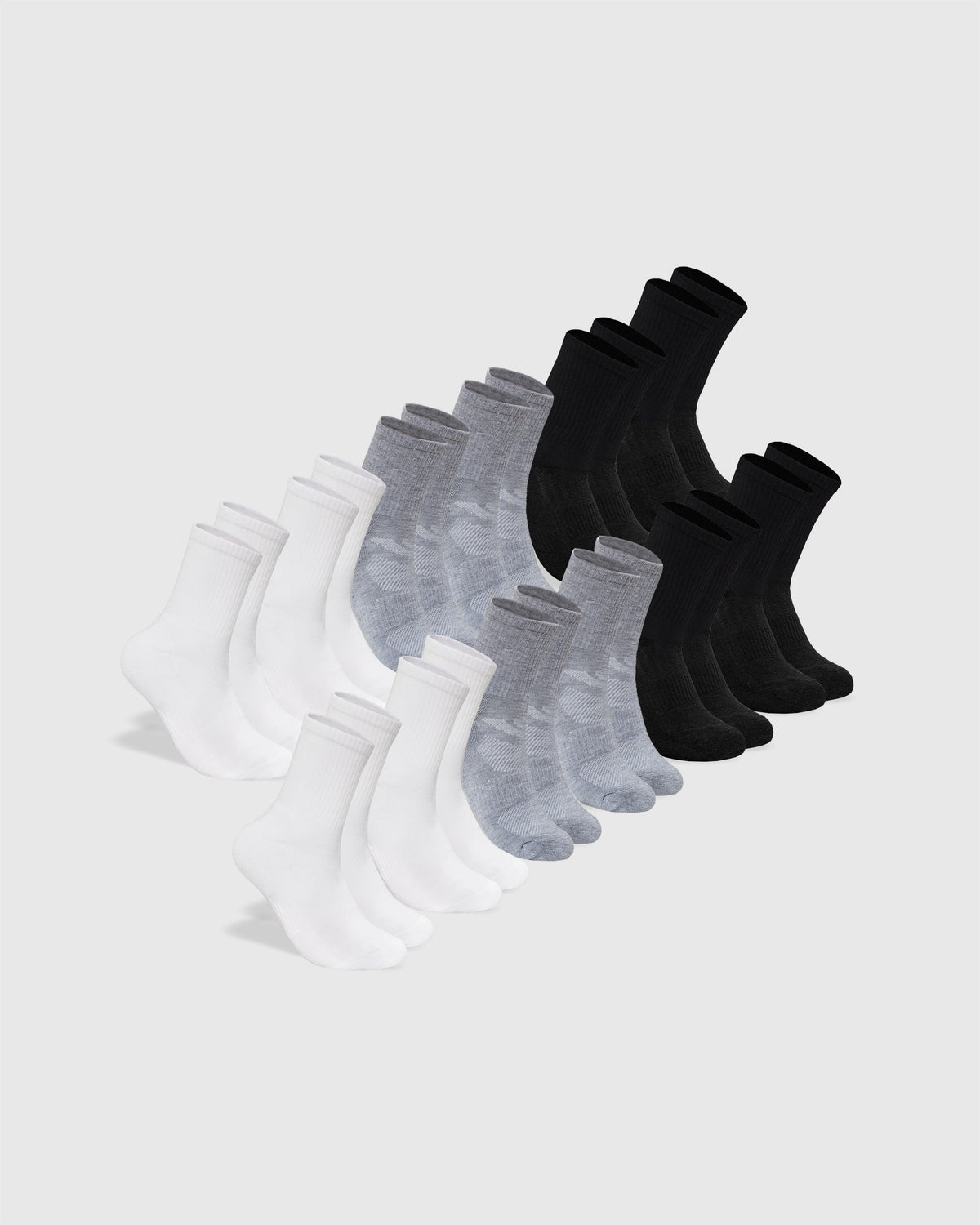 True Classic Combo Half Crew Socks 12-Pack | Medium