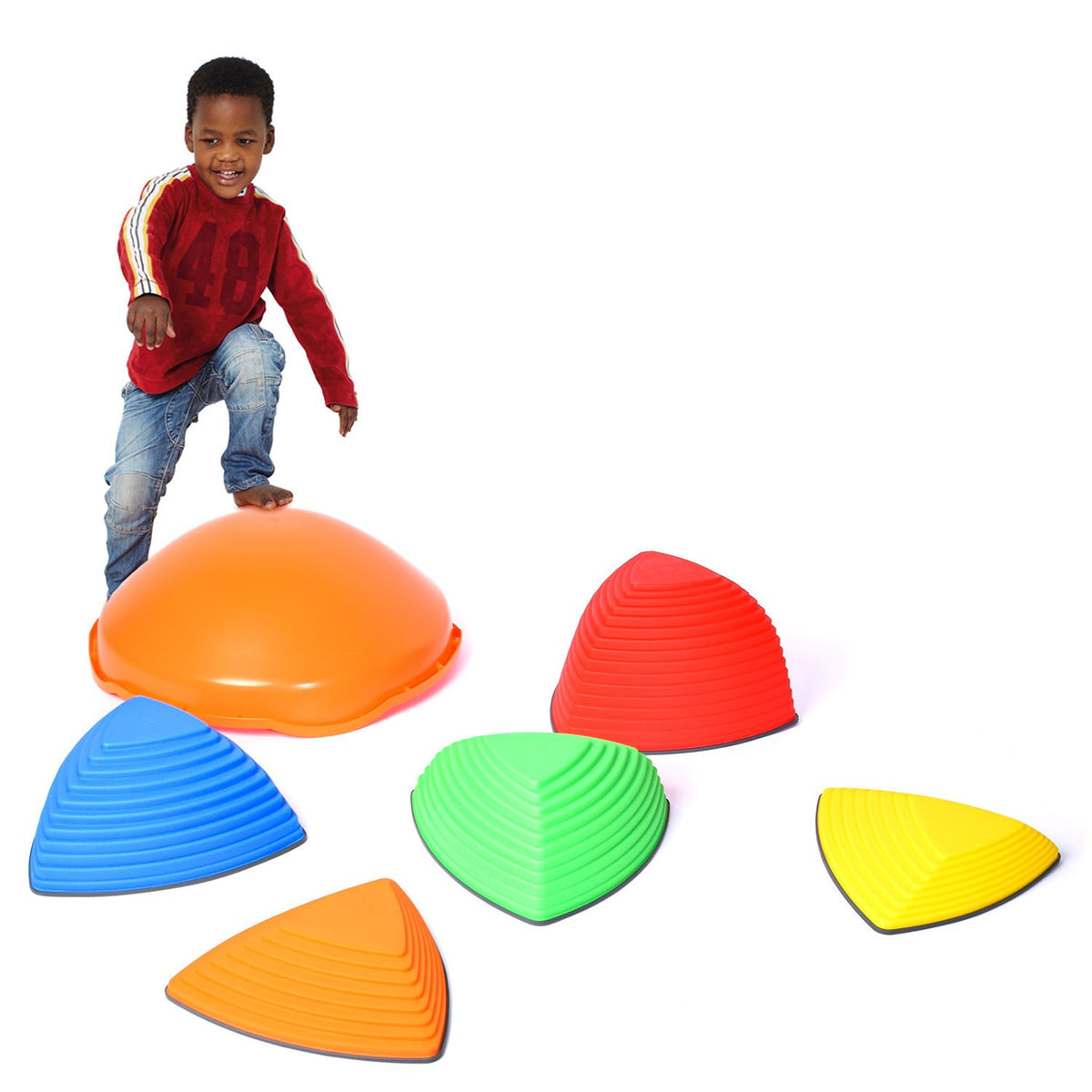 Gonge Spielkreisel Mini Top m. 5 Hügelkuppen