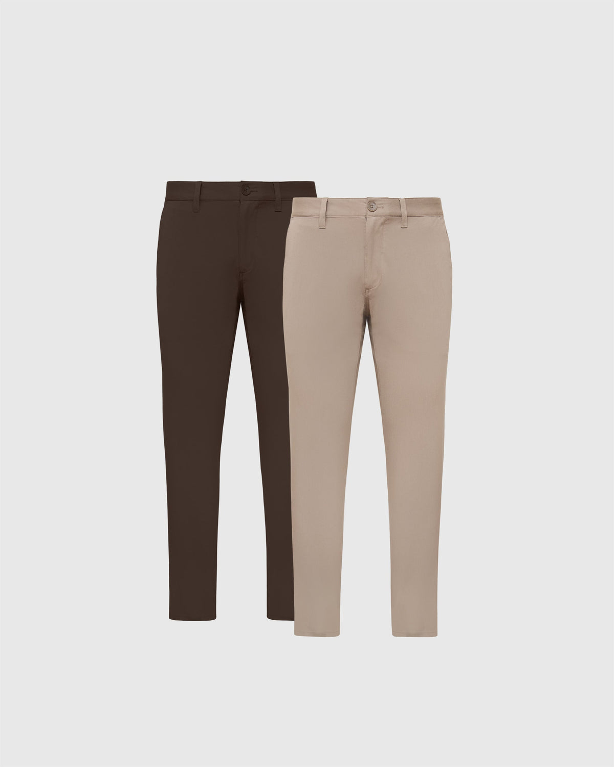 True Classic Khaki & Dark Oak Slim Twill Chino Pant 2-Pack | 30