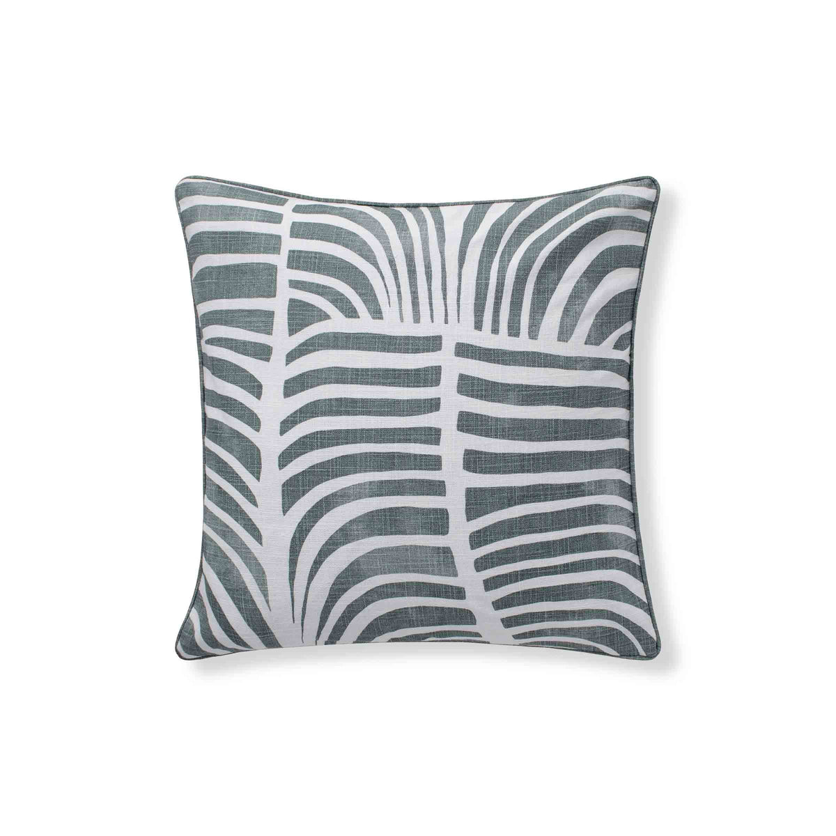 Madagascar Aqua Pillow - 20" x 20" / Teal