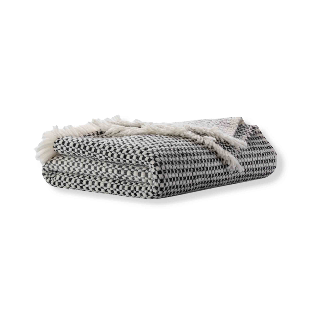 Tres Gray Alpaca Throw - 50" x 70" / Gray Baby Alpaca