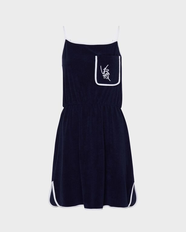 Vilebrequin - Women Terry Tank Dress Vbq Line - Dress - Leyna - Blue - Size L