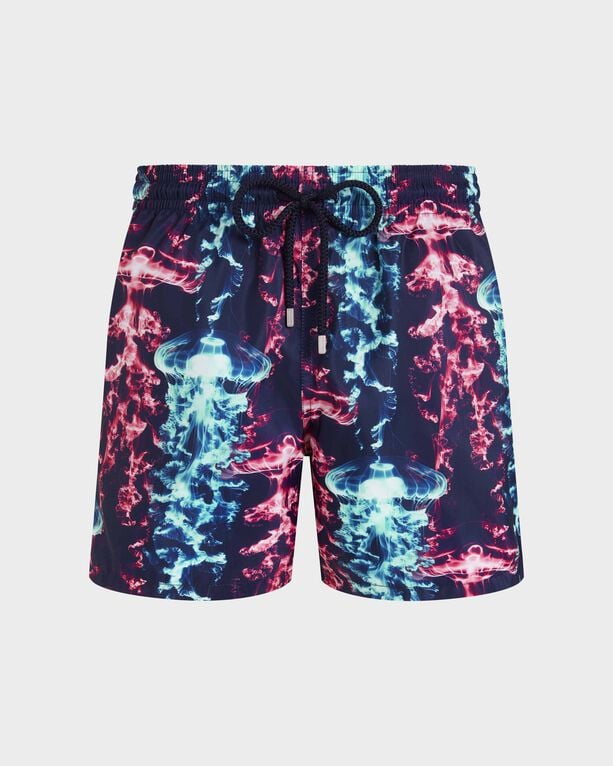 Vilebrequin - Men Ultra-light And Packable Swim Shorts X-ray Medusa - Swimwear - Mahina - Blue - Size XXL