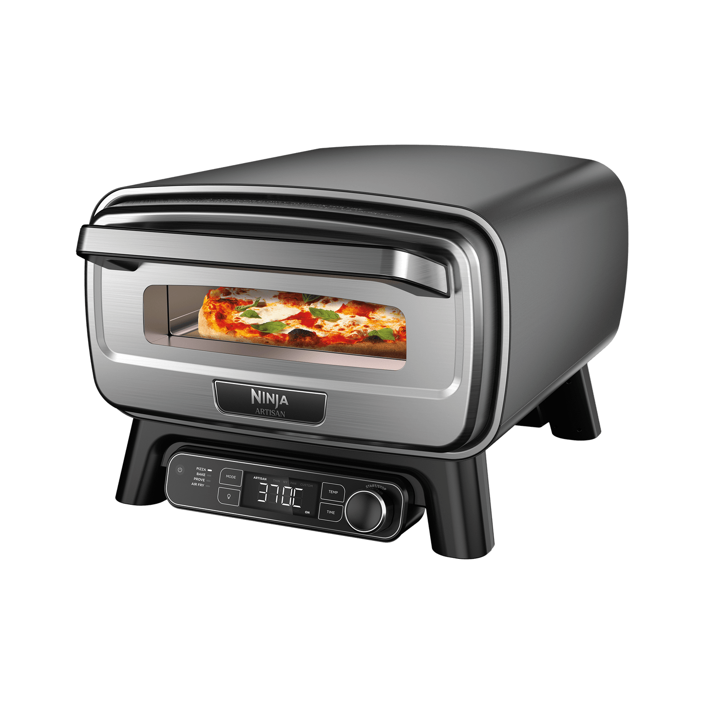 Ninja Artisan Electric Outdoor Pizza Oven & Air Fryer in Grey | MO201UK | by SharkNinja