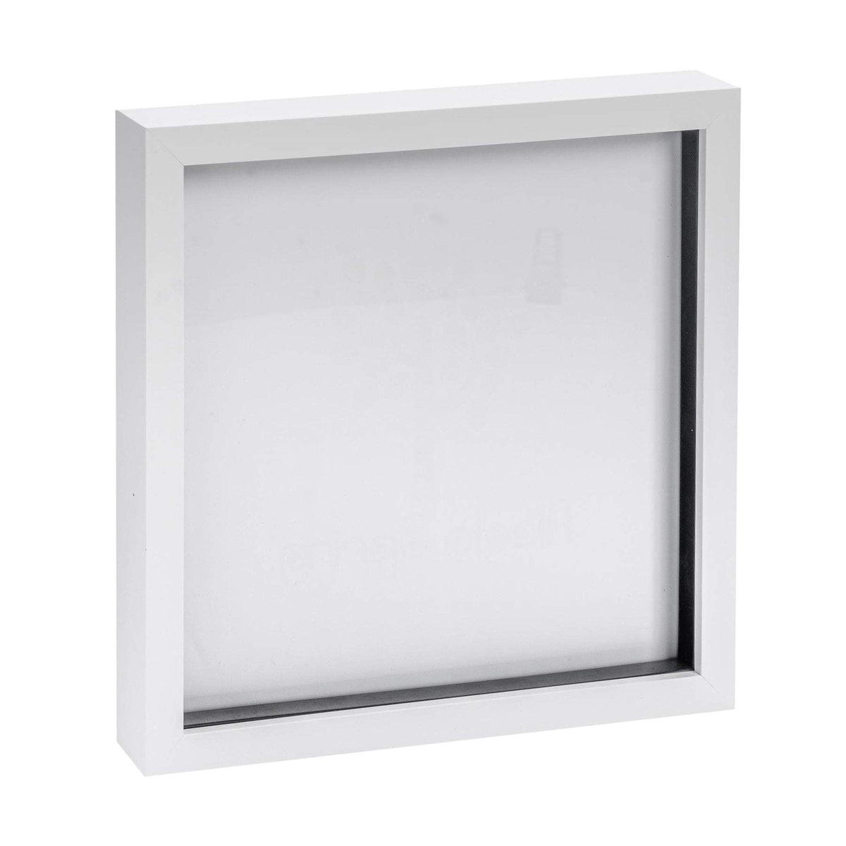 20" x 20" 3D Box Photo Frame - White