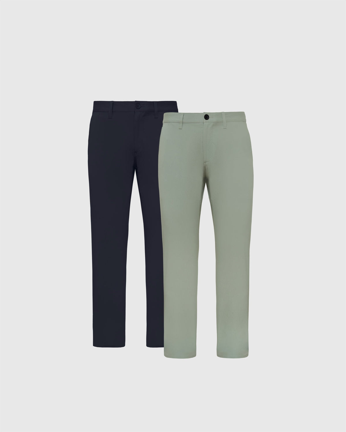 True Classic Navy Blue & Meadow Straight Twill Chino 2-Pack | 30