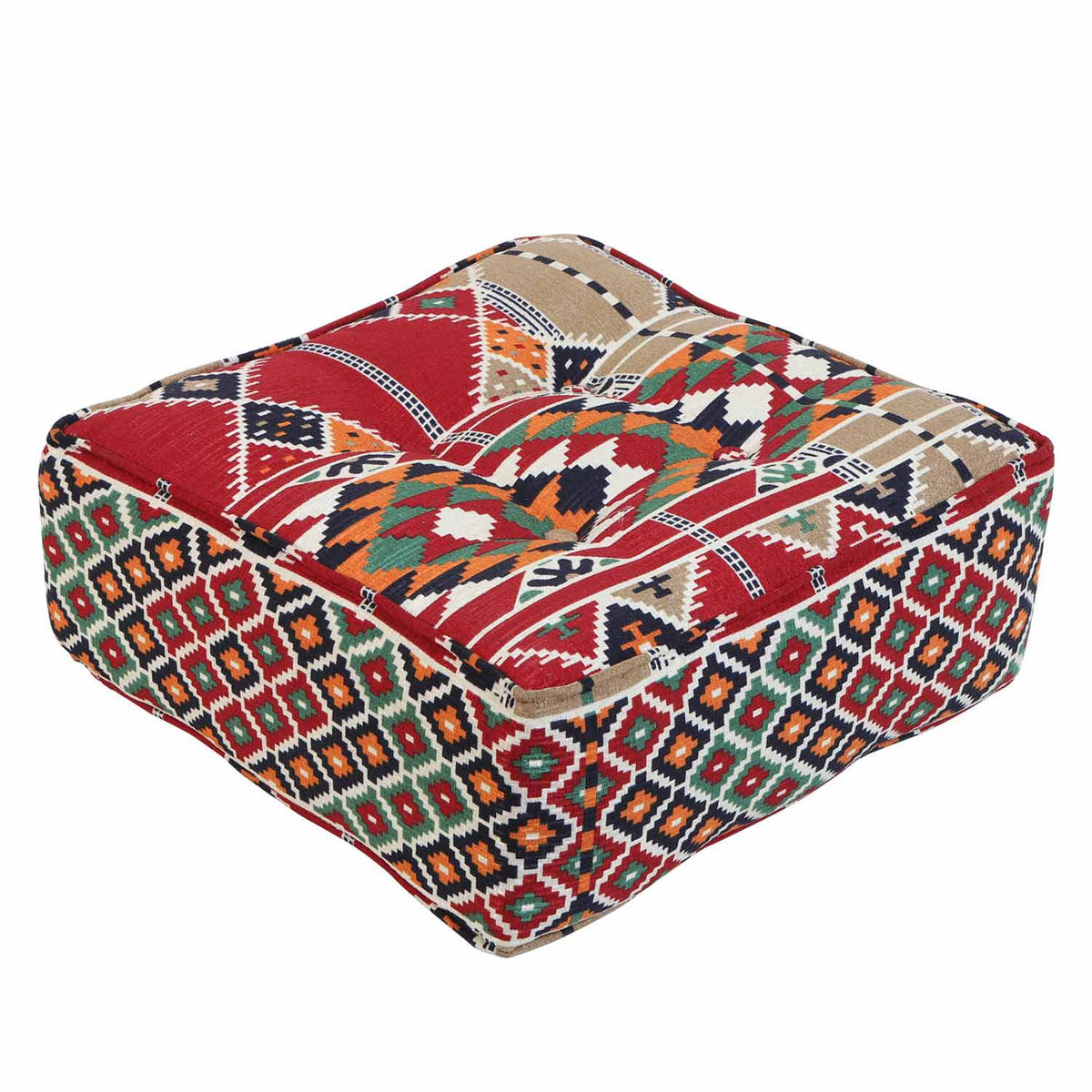 Orientalischer Sitz-Pouf Kelim