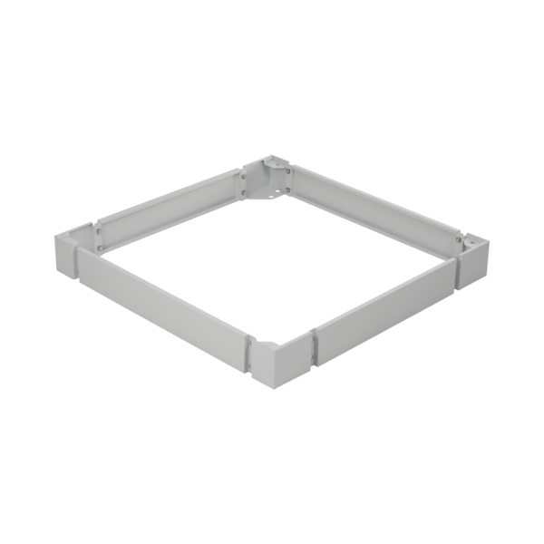 PEL Sockel für 600x600mm, H=100mm, voll, RAL7035