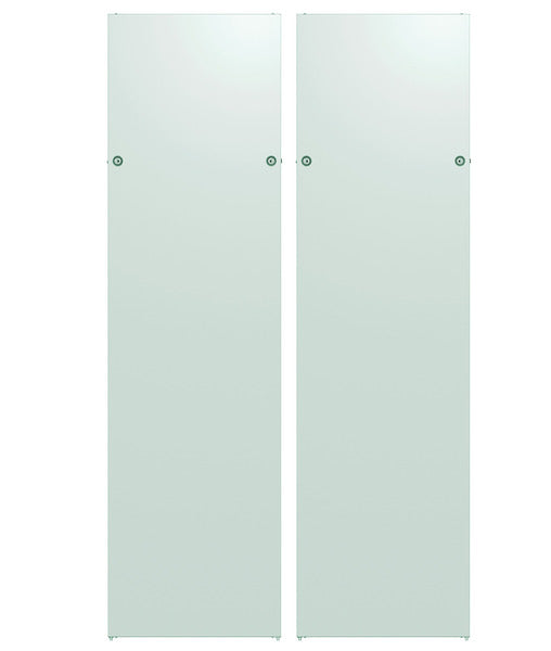 Seitenwand für PRO 42HE, T=1200, 2-teilig, RAL7035, 2 Teile je 600 mm