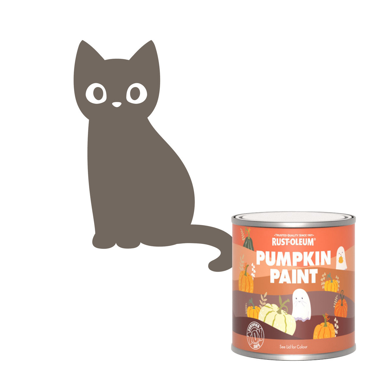 Rust-Oleum Brown Pumpkin Paint - River's Edge 250ml
