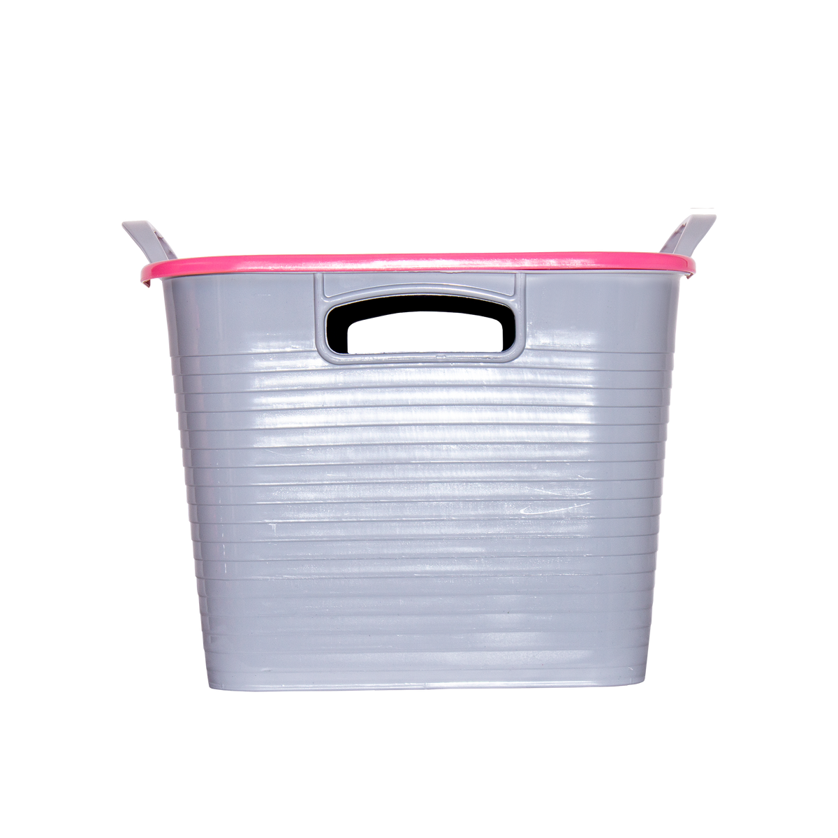 Stack 'n' Store 25 Litres | Storage Box with Locking Handles Stackable Container - Pink
