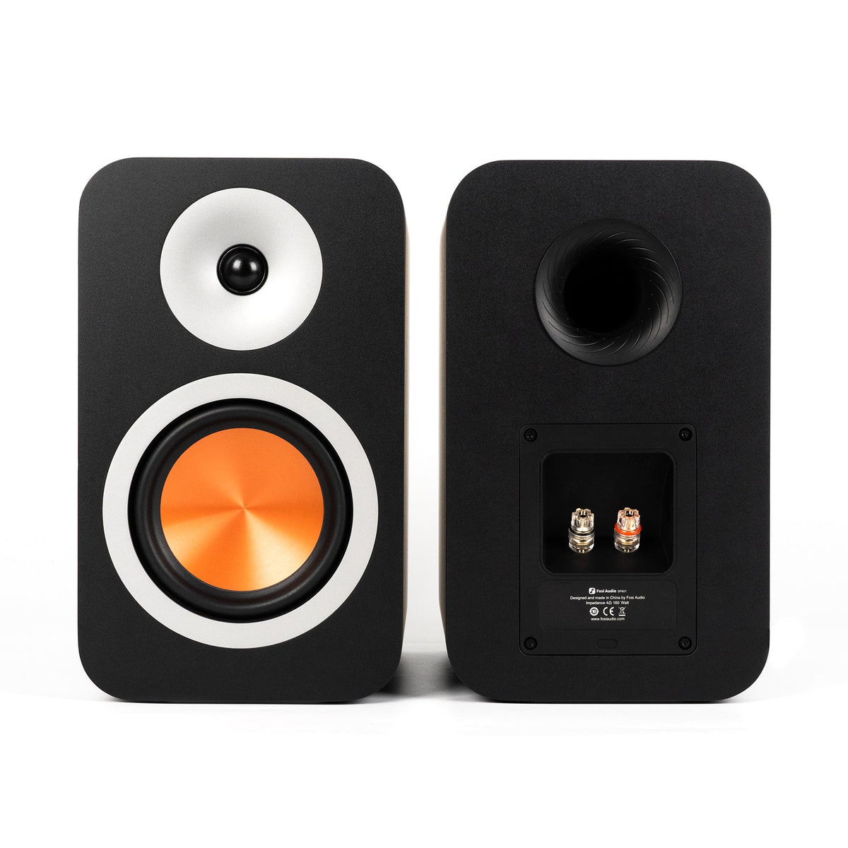 Fosi Audio SP601 Bookshelf Passive Speakers - Obsidian / US