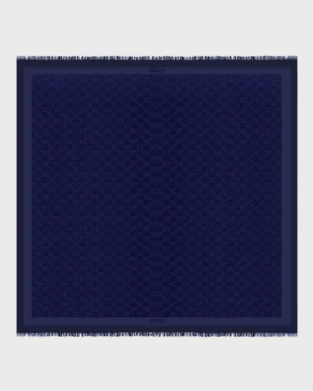 Vilebrequin - Turtle Monogram Scarf - Scarves - Sublime - Blue - Size OSFA