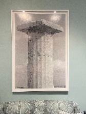 EHI - Object - Framed William Abromovich's Column Photograph