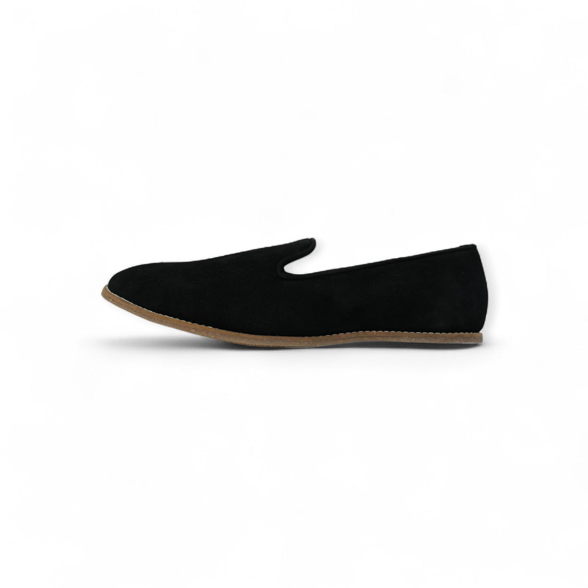 MumbaiLads Mens Kiaan K2 Slip-on Jutti Footwear Black Suede - UK 7