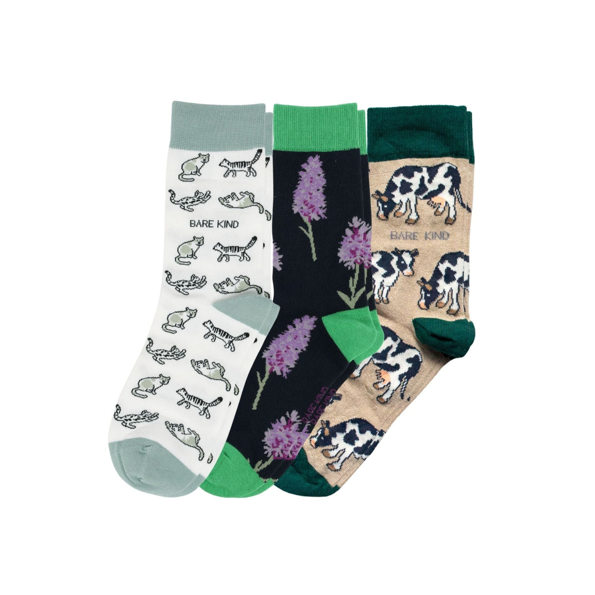 Splash of Green Bundle of 3 | UK Adult 4-7