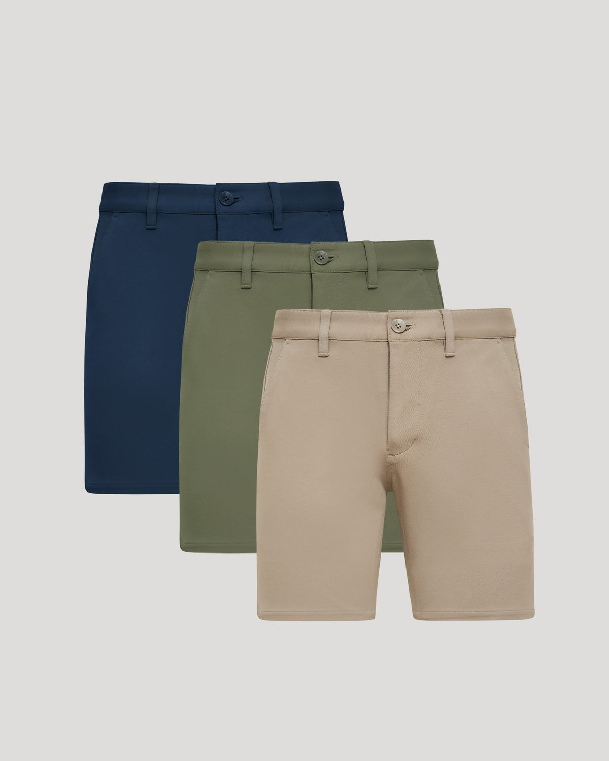 True Classic The Staple 9" Chino Shorts 3-Pack | 30