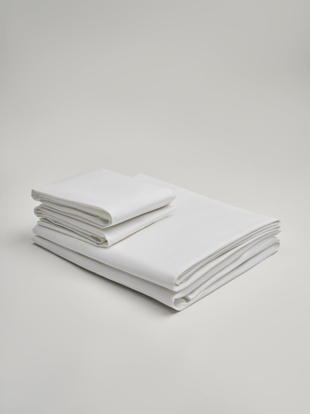 Organic and Fairtrade Cool + Crisp Cotton Bed Sheet Set | Color: Alps | Size: California king