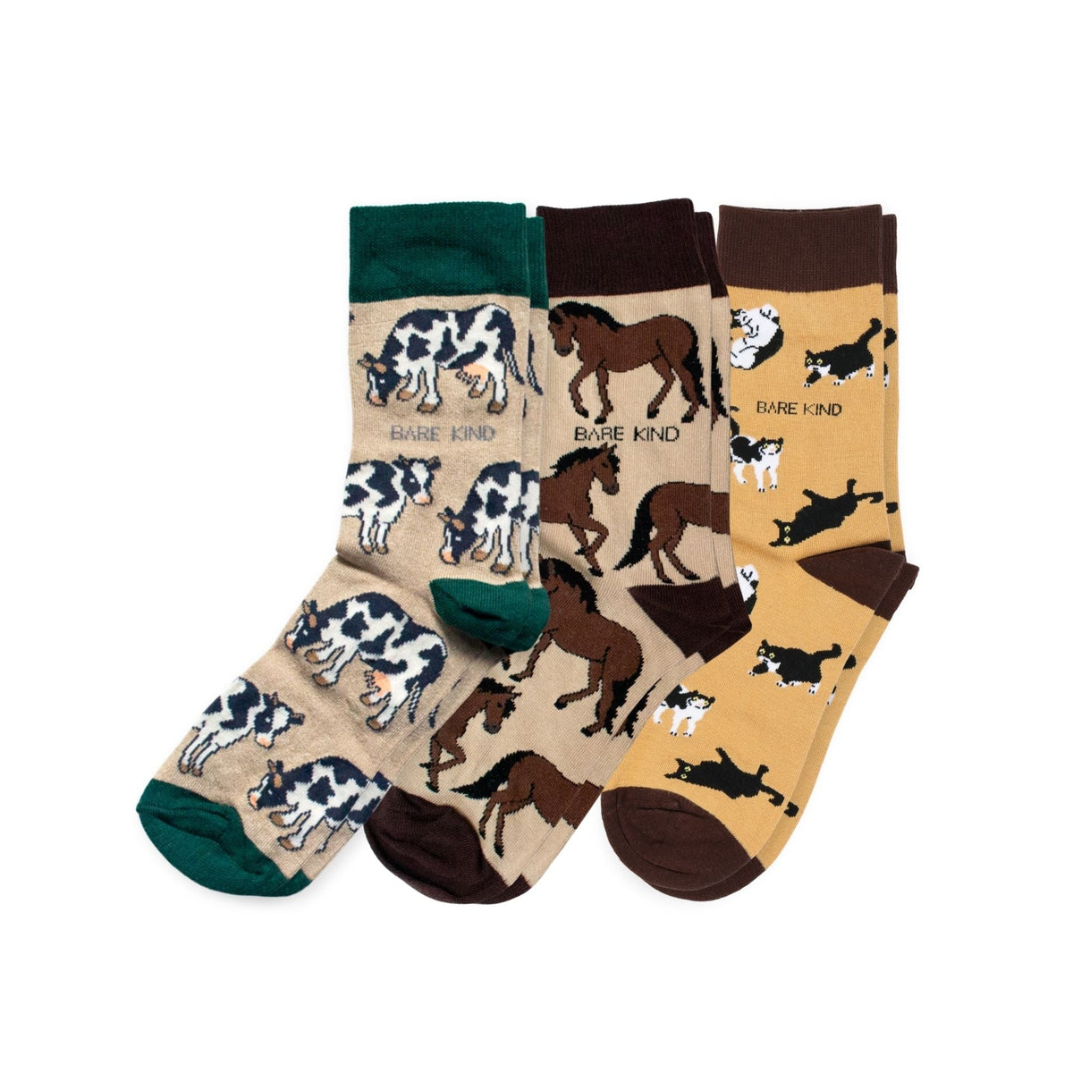 The Beige Farm Bamboo Bundle of 3 | UK Adult 7-11