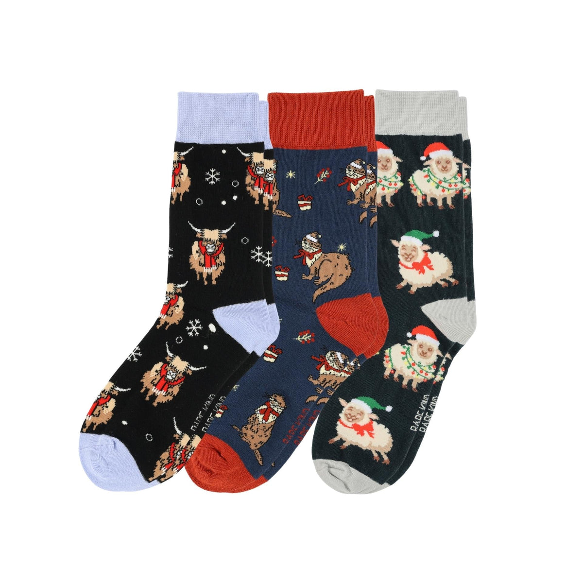 The Fluffy Christmas Trio Bundle of 3 | UK Adult 7-11