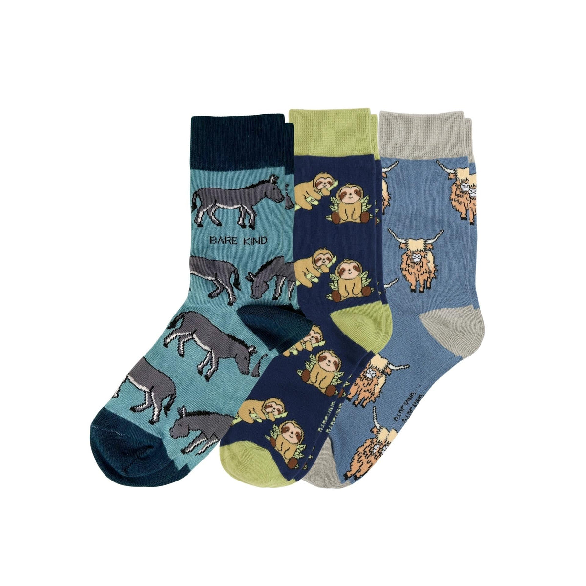 The Gentle Souls Blue Bundle of 3 | UK Adult 4-7