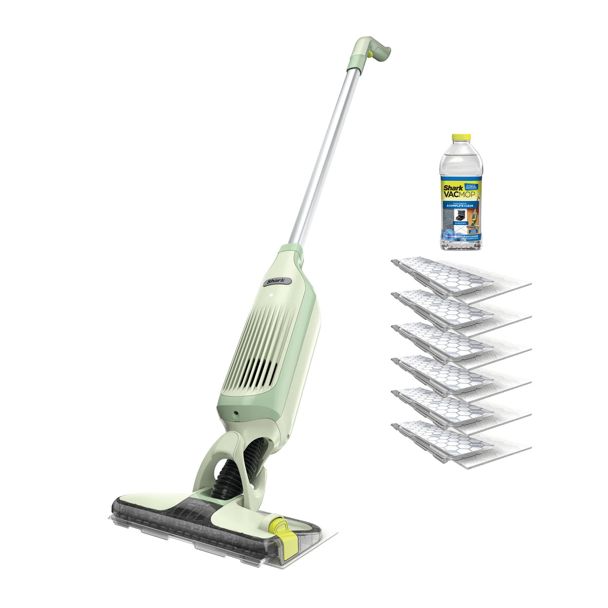 Shark VacMop 2-in-1 Vacuum Cordless Mop with Targeted Spray in Lime Green | VM200UKGN | by SharkNinja