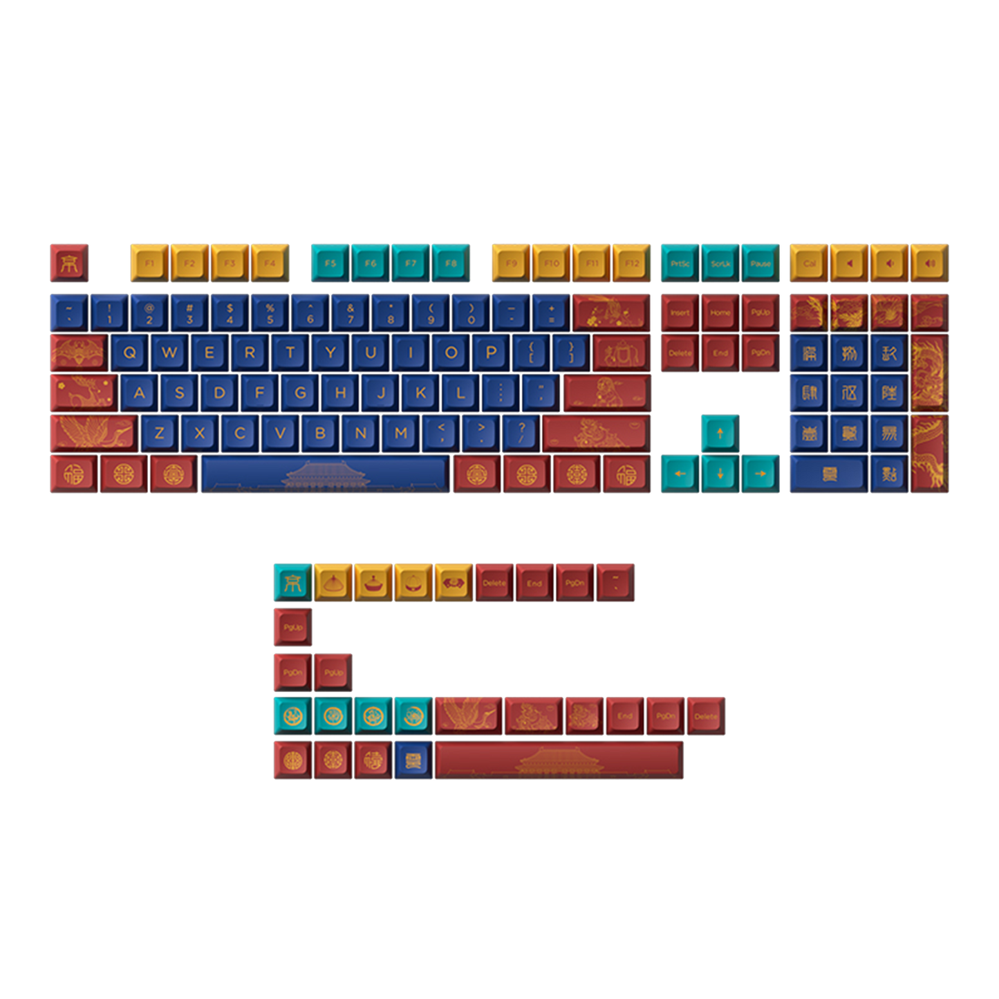 World Tour-Beijing Keycap Set (135-key)