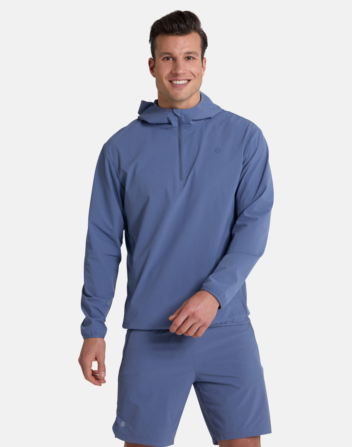 Adaptive 1/2 Zip Jacket in Thunder Blue - Small / Thunder Blue