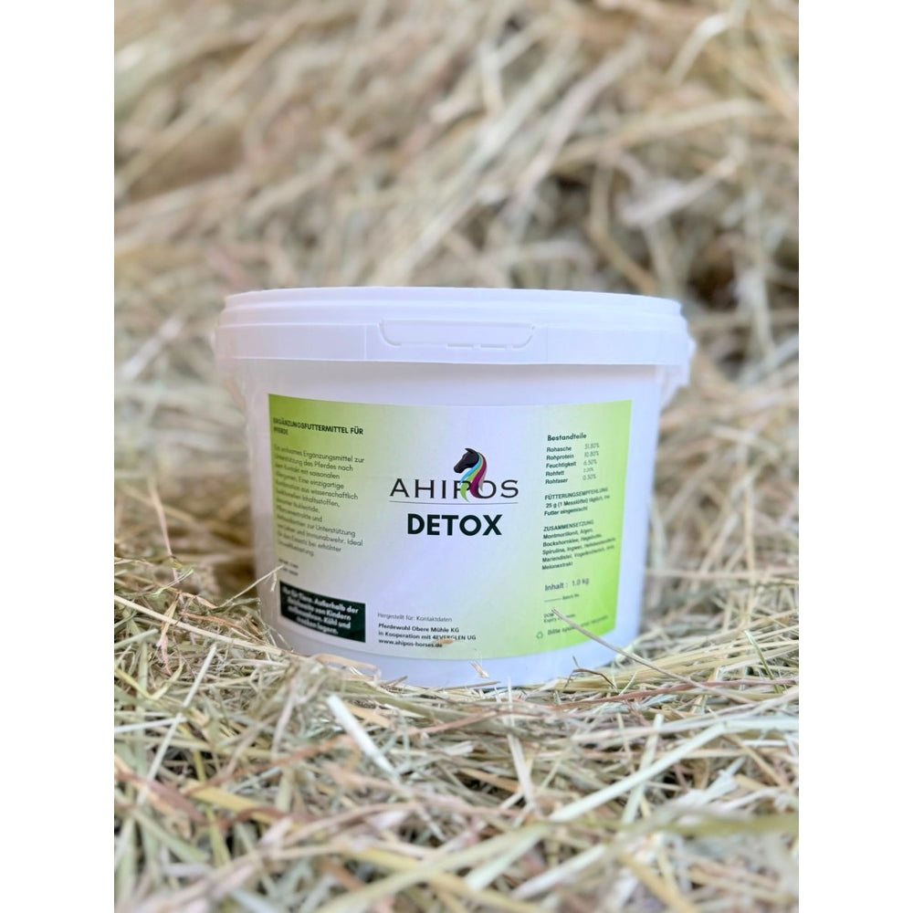 AHIPOS Detox | Immun- & Leberunterstützung Pferd Zusatzfutter