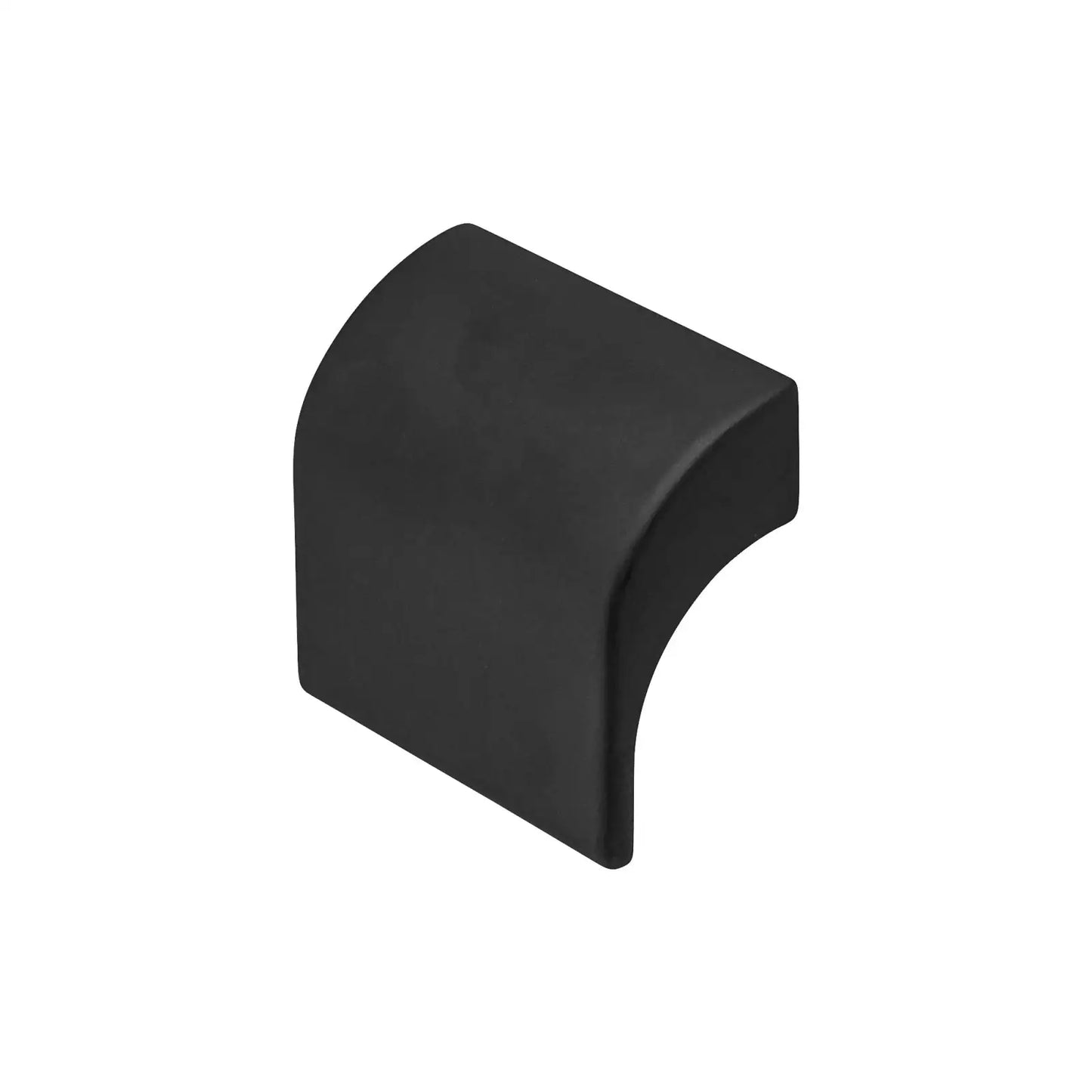 Amory - Cabinet Cup Pull Handle - Matt Black