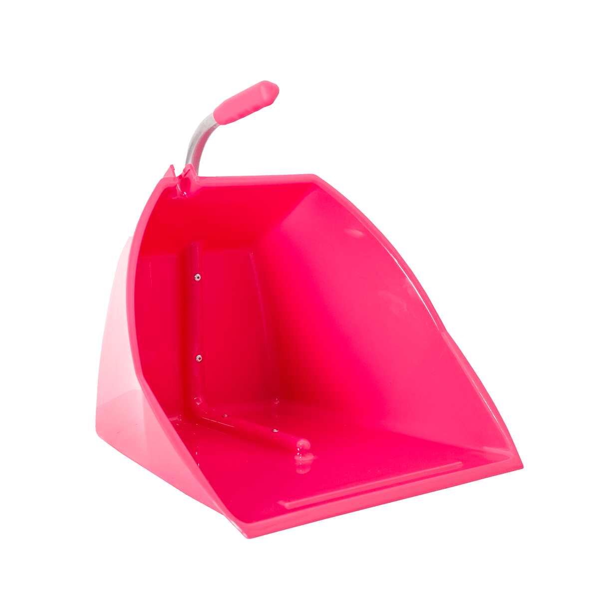Big Tidee™ with Short Handle | High Capacity Scoop for Stable and Yard Cleaning - Pink