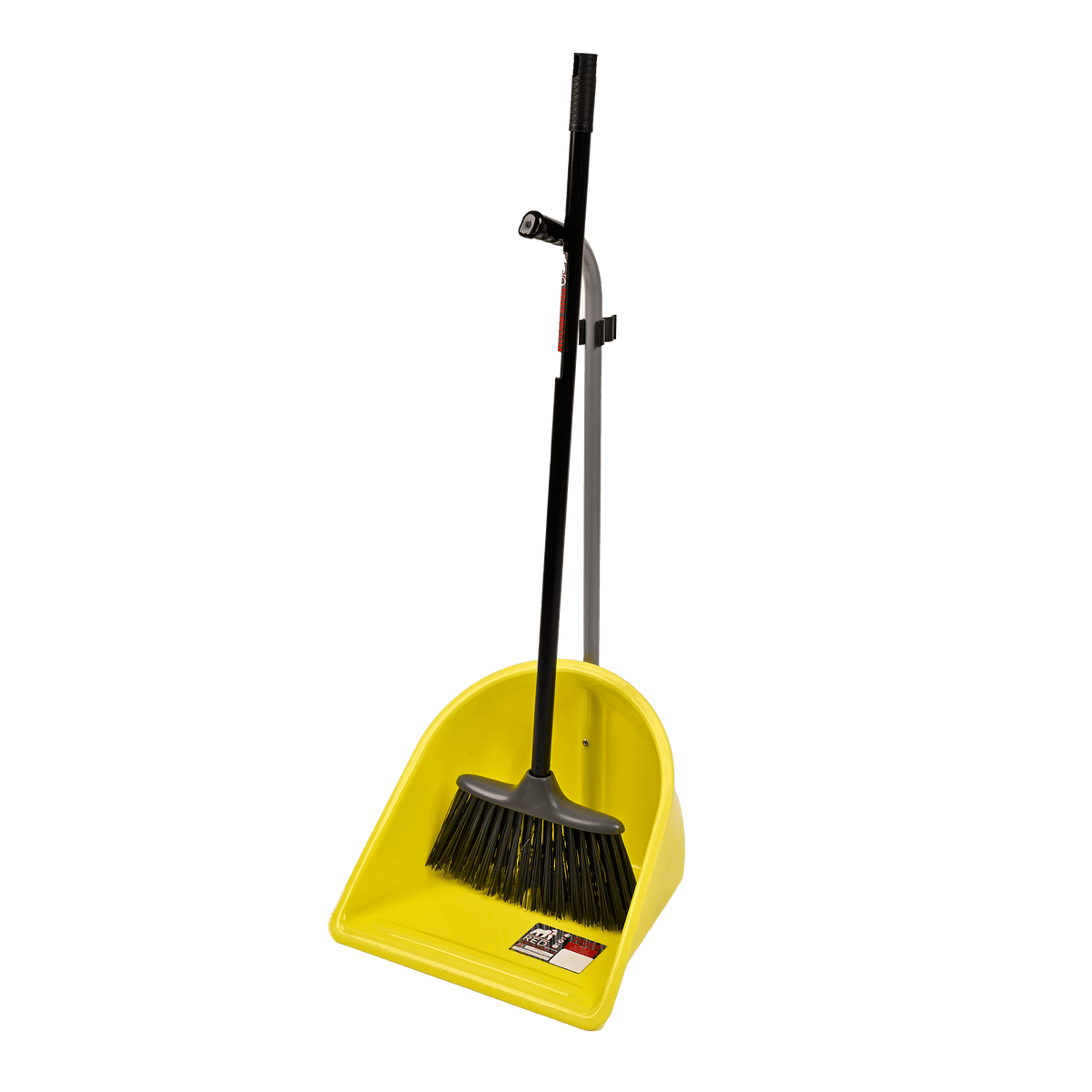 Builders' Tidee™ Companion Set | Heavy Duty Dustpan and Brush Cleaning Set - Yellow