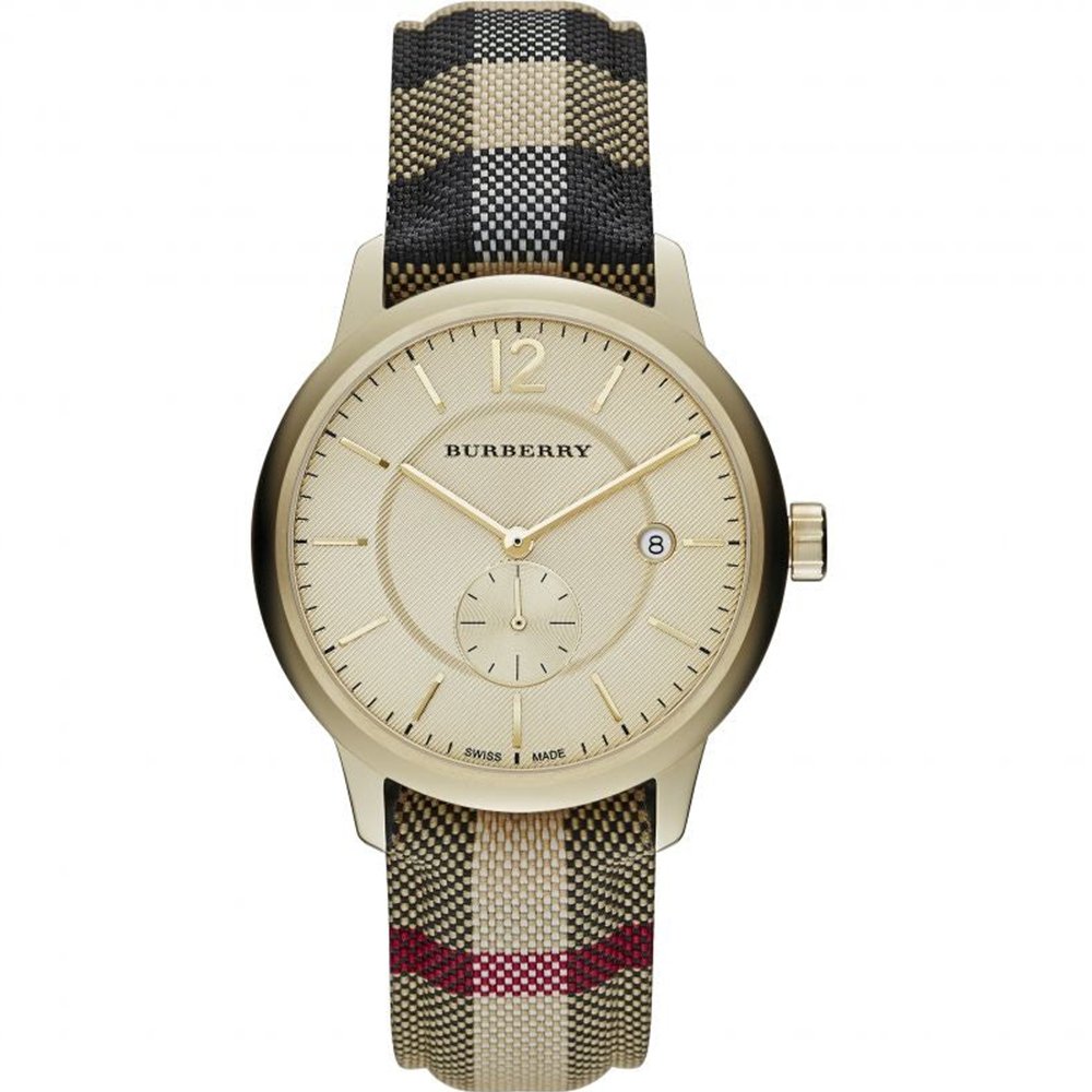 Burberry BU10001 The Classic Horseferry Gold Men's Watch