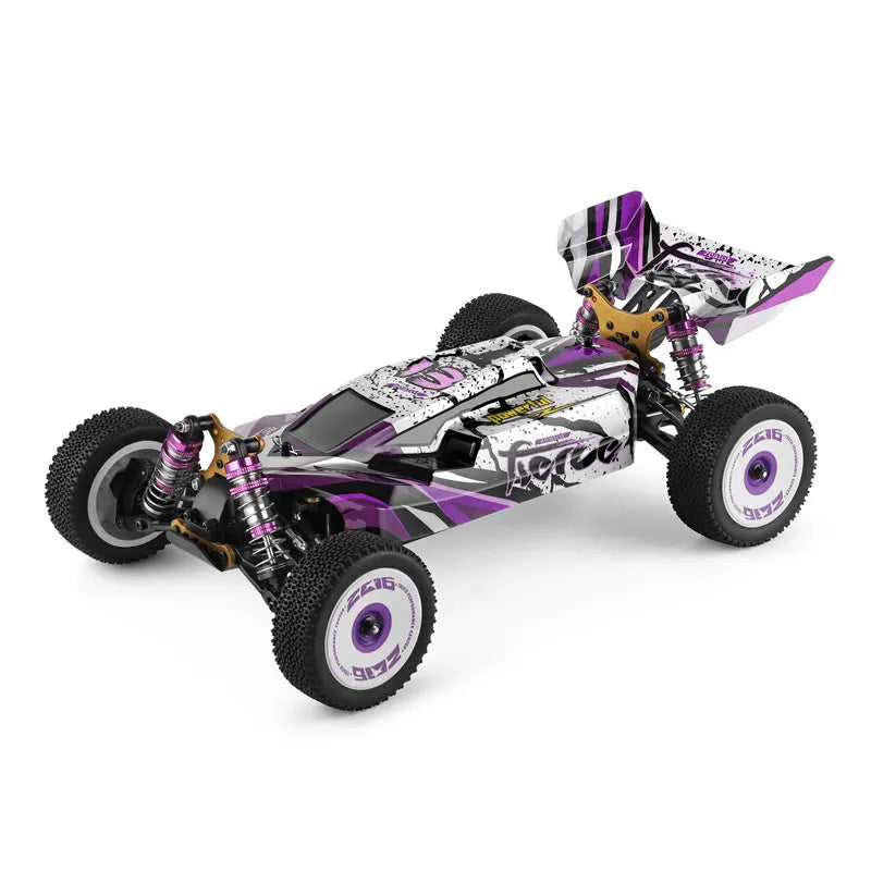 WLToys 124019 1/12 Scale 2.4G 4WD 60 km/h Metal Chassis Off-Road RC Climbing Truck Toys for Kids - By standard shipping