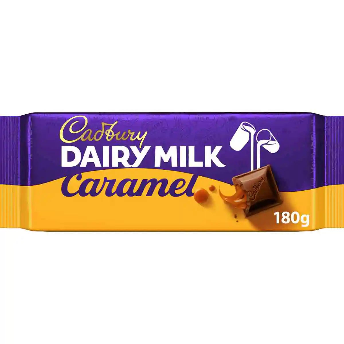 Dairy Milk Caramel Chocolate Bar 180g
