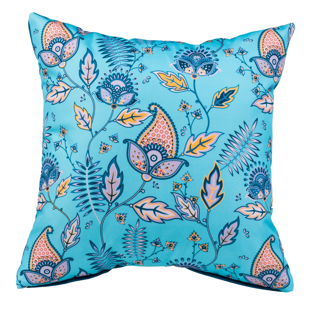 Mughal Print Outdoor Scatter Cushions Garden Decorative Square Pillows Water Resistant - Scatter Cushion